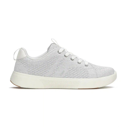 BlissWalk Metallic Knit Lace-Up