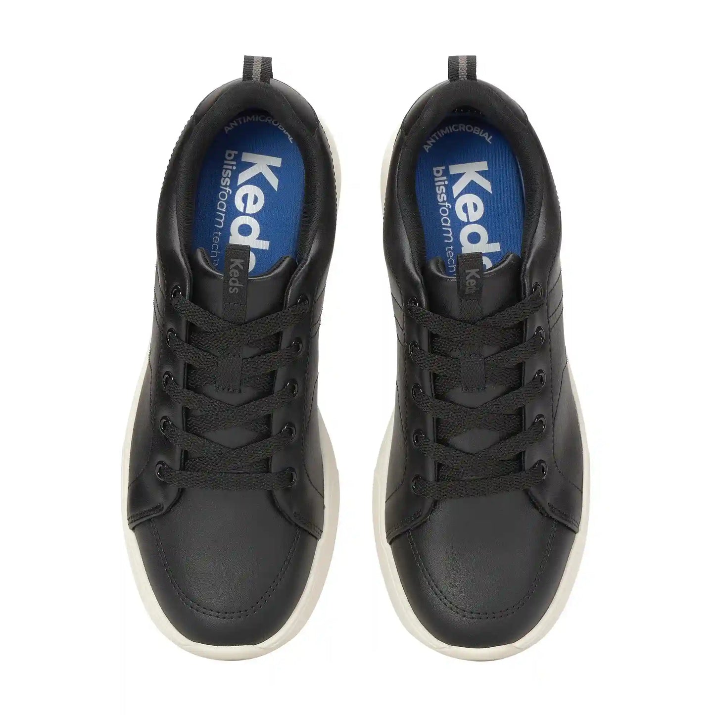 BlissWalk PU Lace-Up