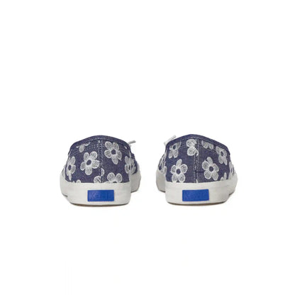 Rillax Champ Mini Chambray Floral Embroidery Slip-On