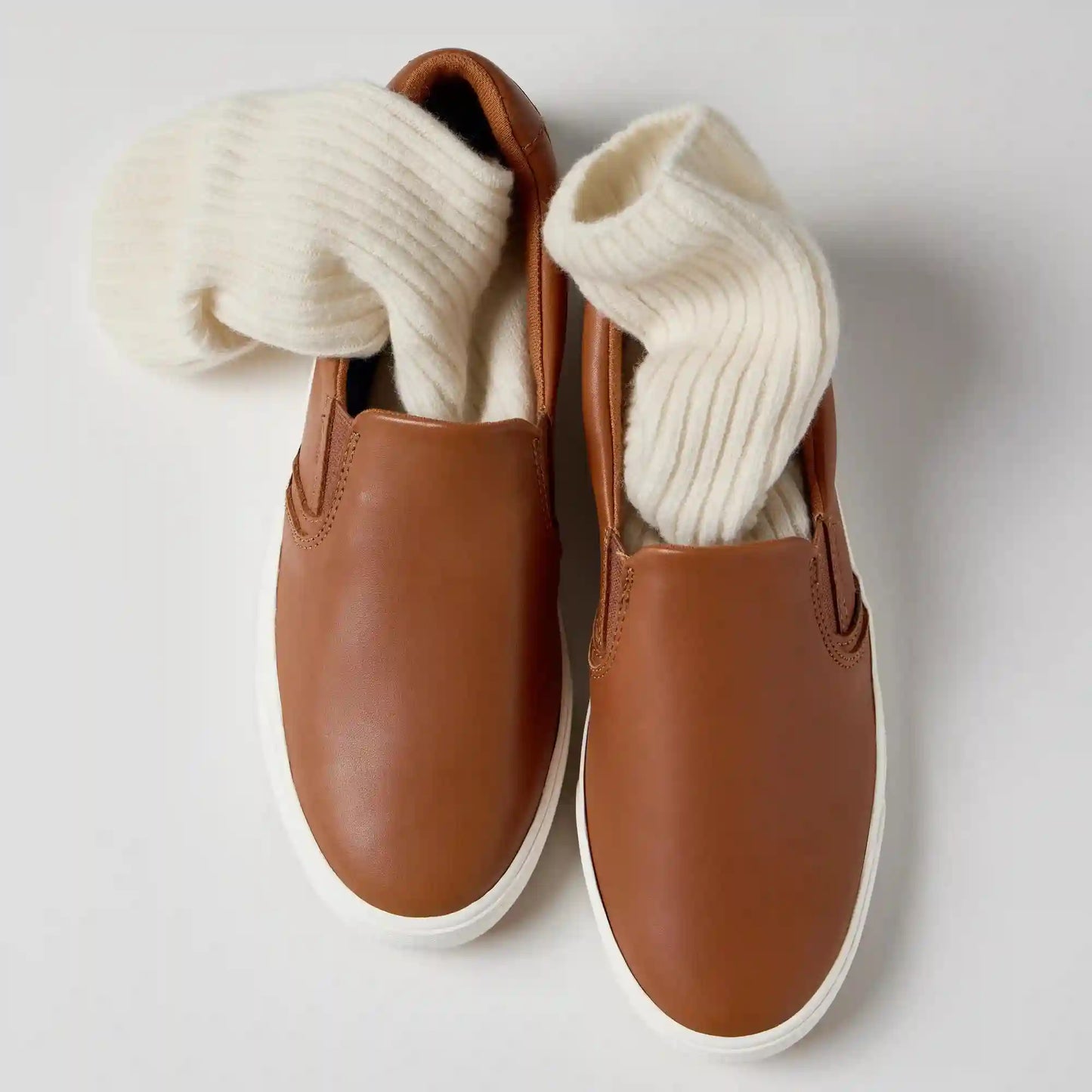 Pursuit Leather Slip-On