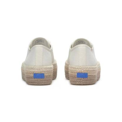 Triple Up Canvas Jute Foxing Lace Up