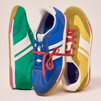 Revival Nylon/Suede Lace-Up