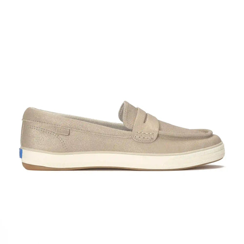 Center III Metallic Suede Loafer