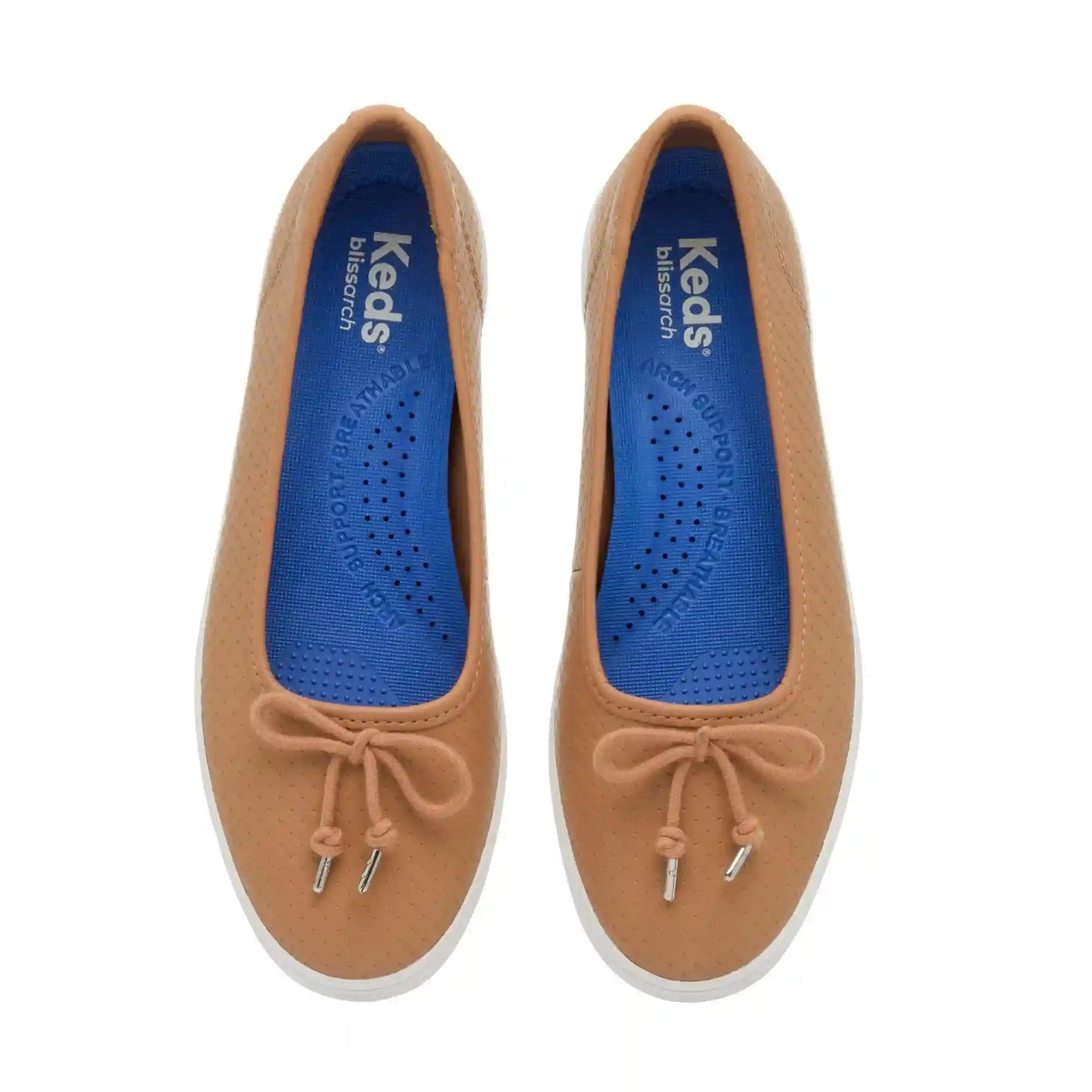 Maisie Ballet Basketweave Emboss Leather