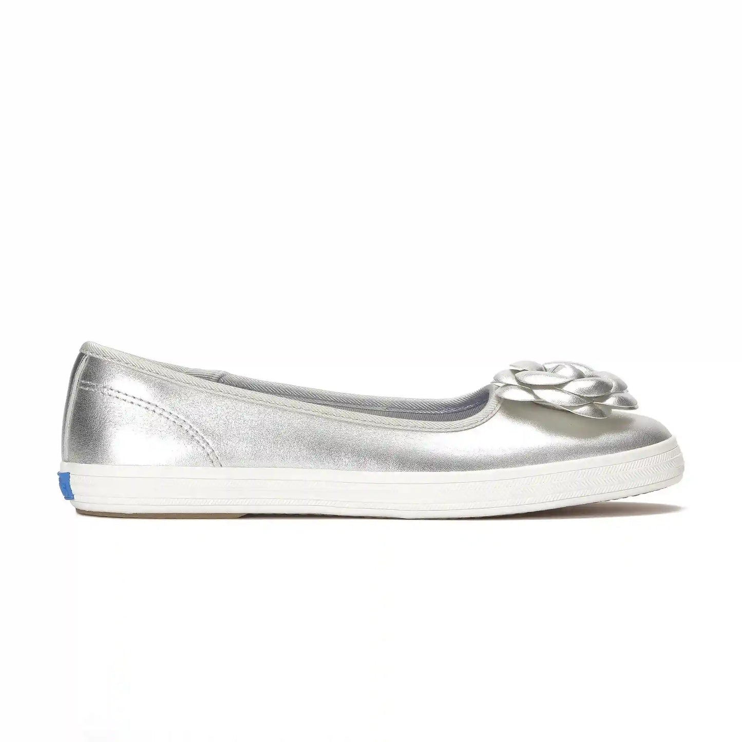 Maisie Ballet Metallic Leather Flower Applique