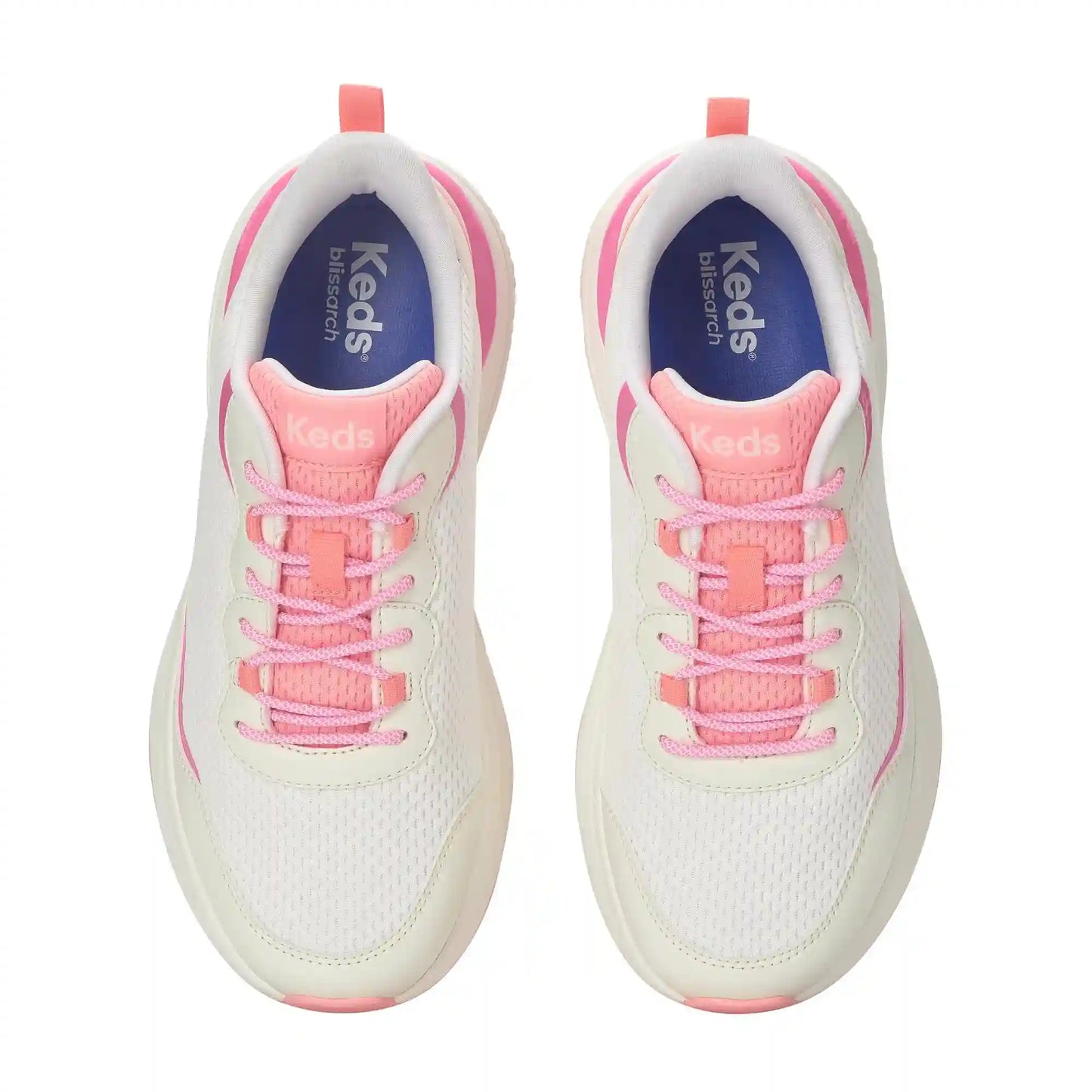 BlissMove Mesh/Leather Lace-Up
