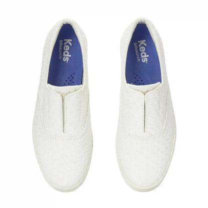 Champion Round Toe Daisy Eyelet Slip-On