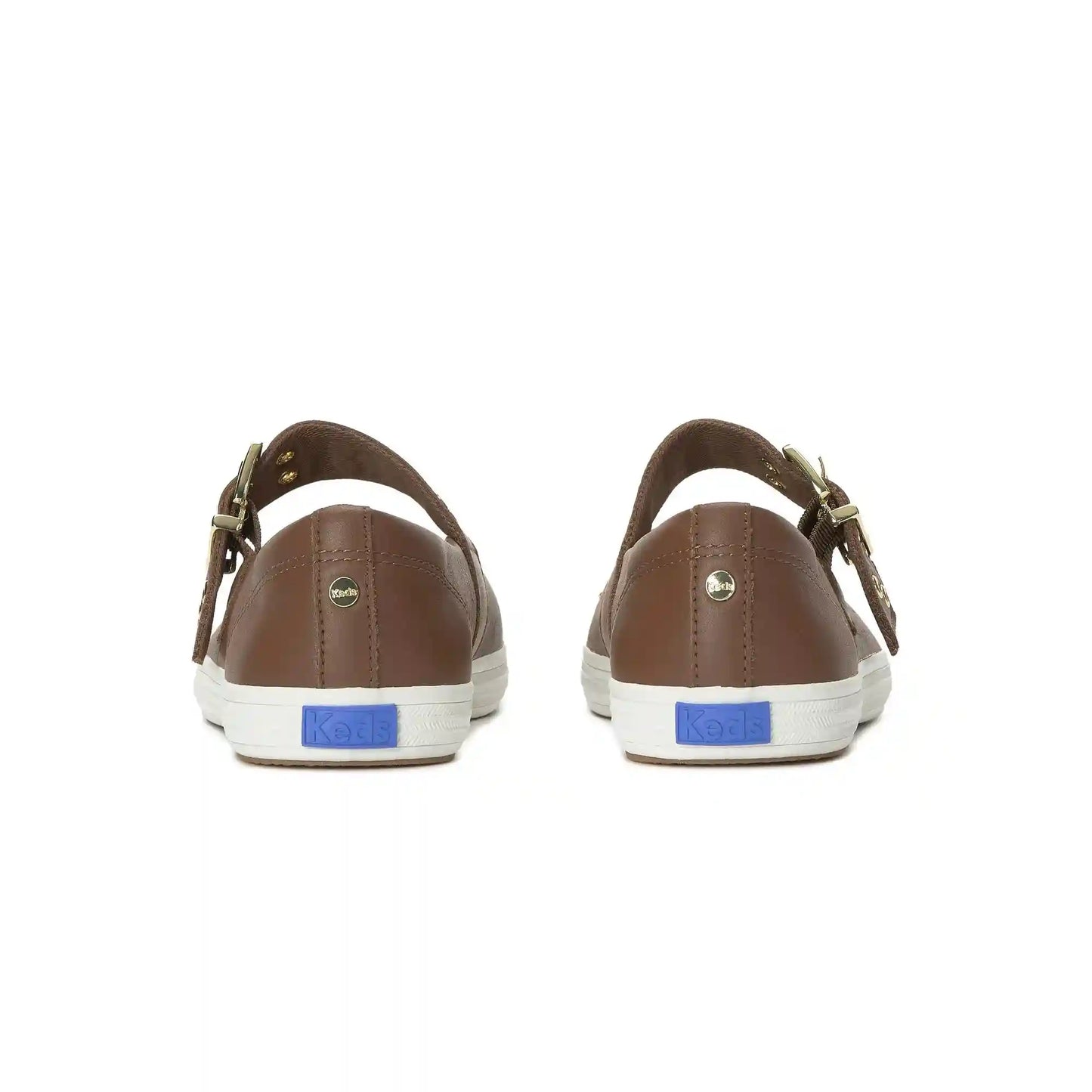 Square Toe Mary Jane Leather Grommet Buckle