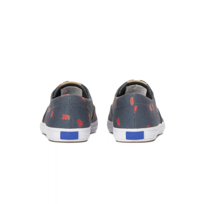 Champion Round Toe Nautical Canvas Slip-On