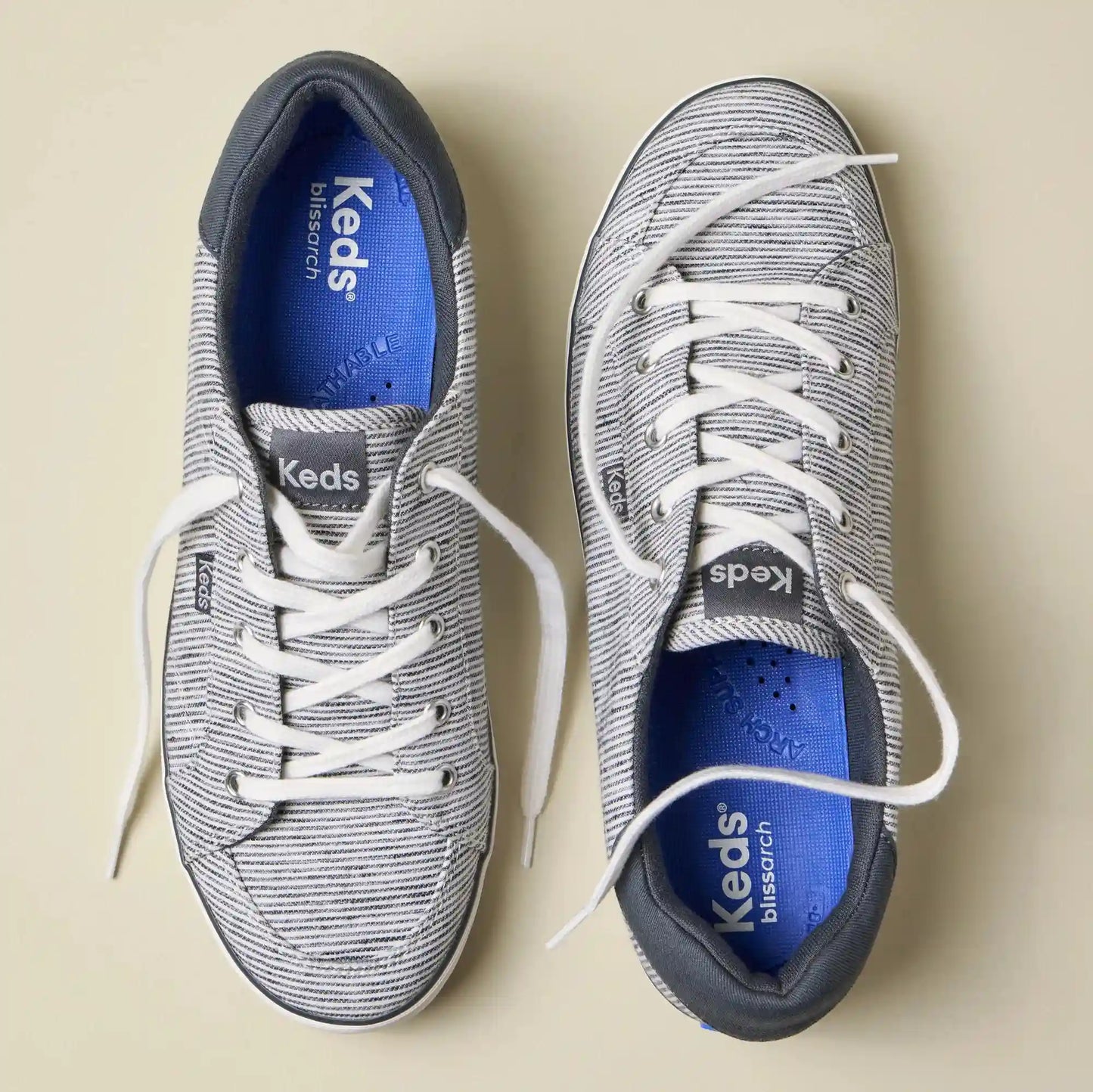Center III Stripe Textile Lace-Up