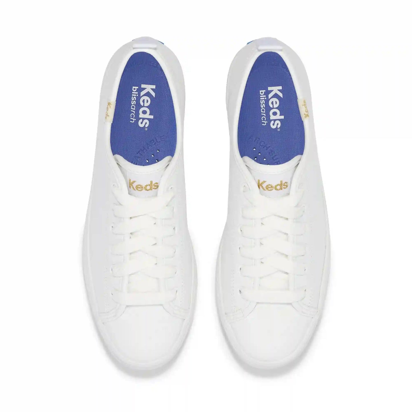 Triple Up Leather Lace-Up
