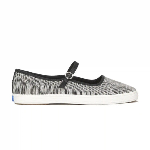 Square Toe Mary Jane Dalmata Leather