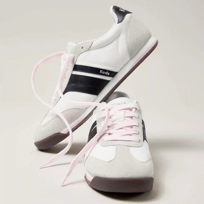 Revival Nylon/Suede Lace-Up