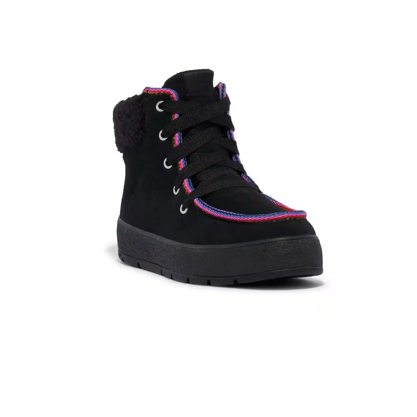 Explore Bootie Suede Pop Binding