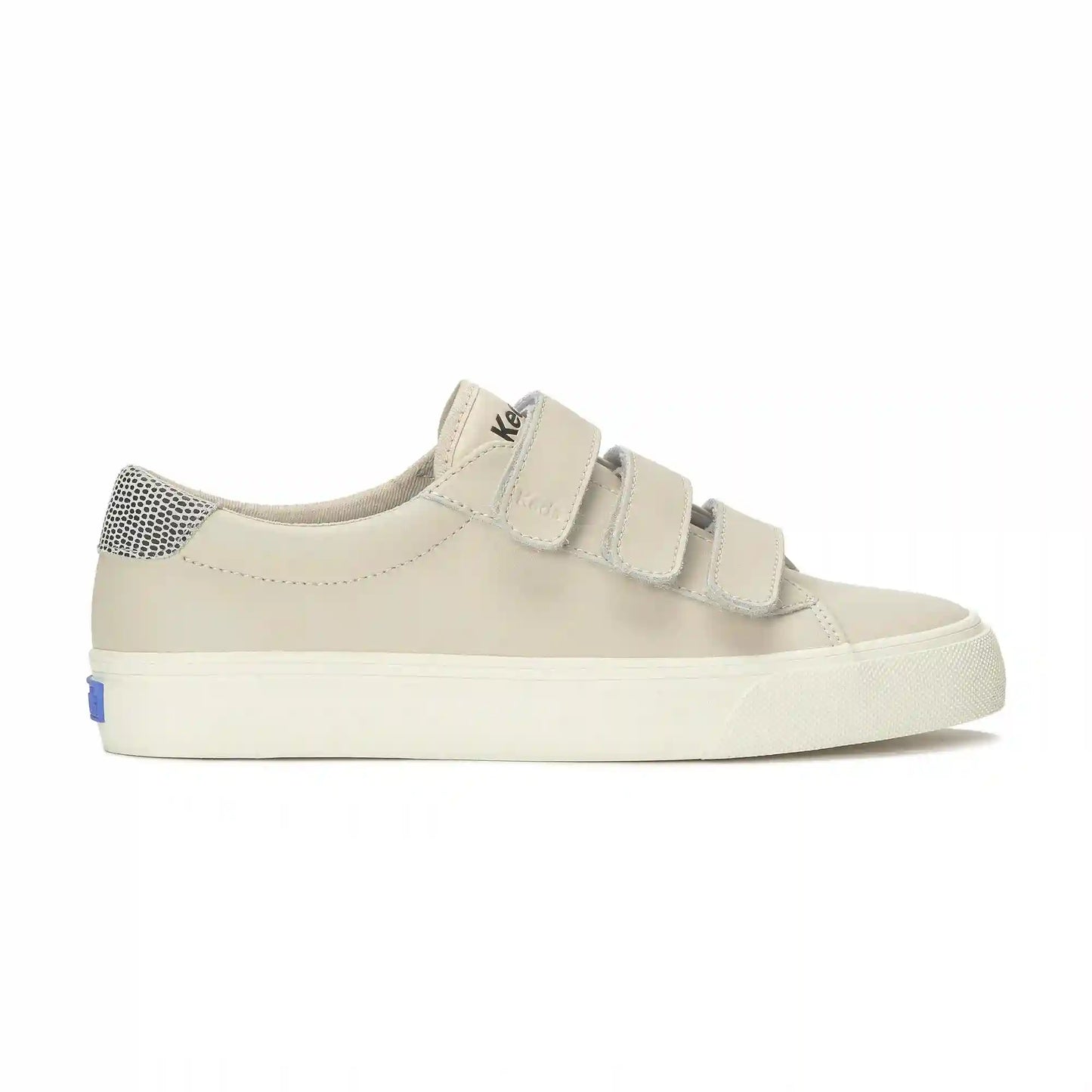 Jump Kick V Leather Dalmata Heel