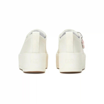 Skyler Leather Daisy Charm Lace-Up