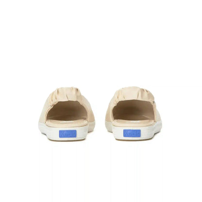 Point Slingback Basketweave Emboss Leather