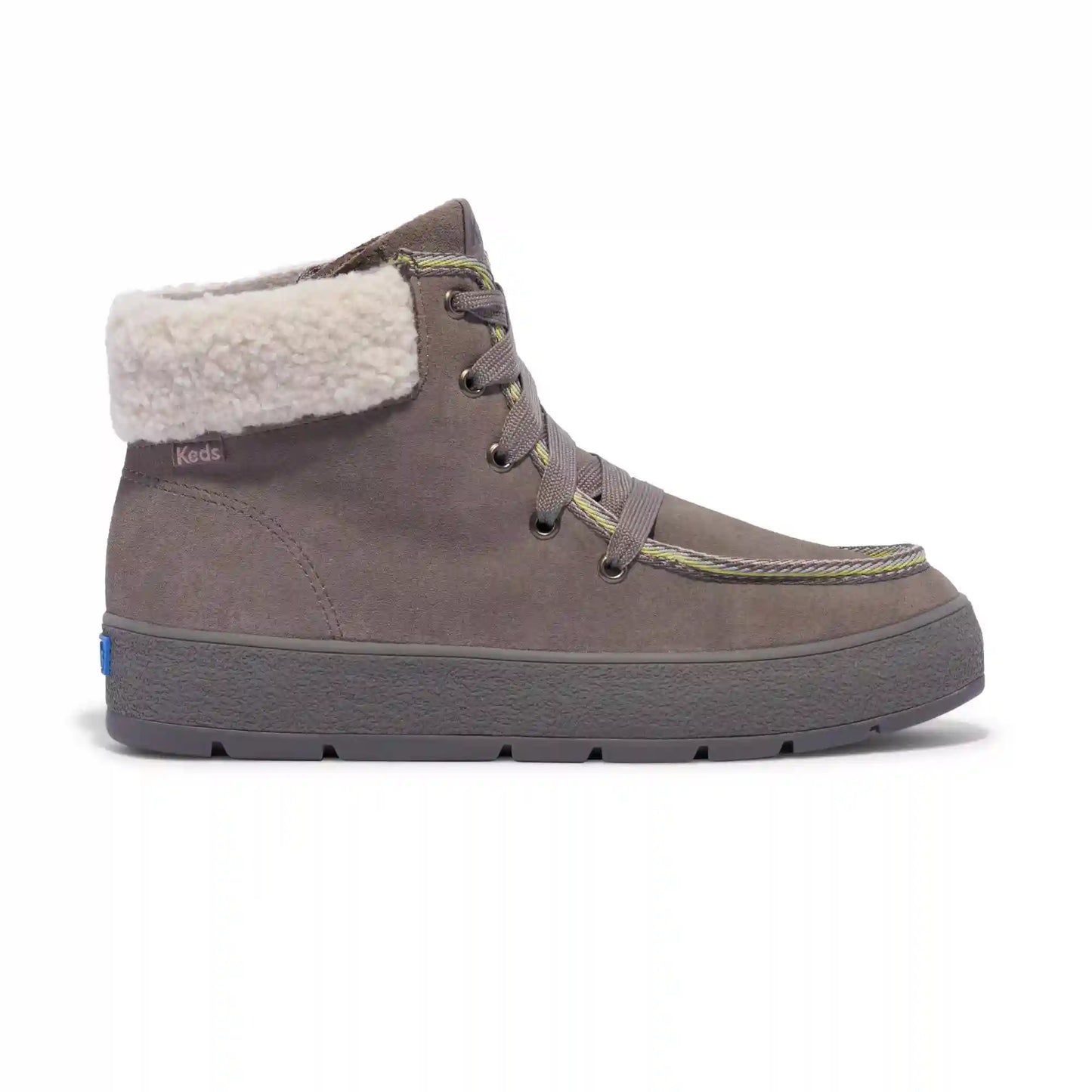 Explore Bootie Suede Pop Binding
