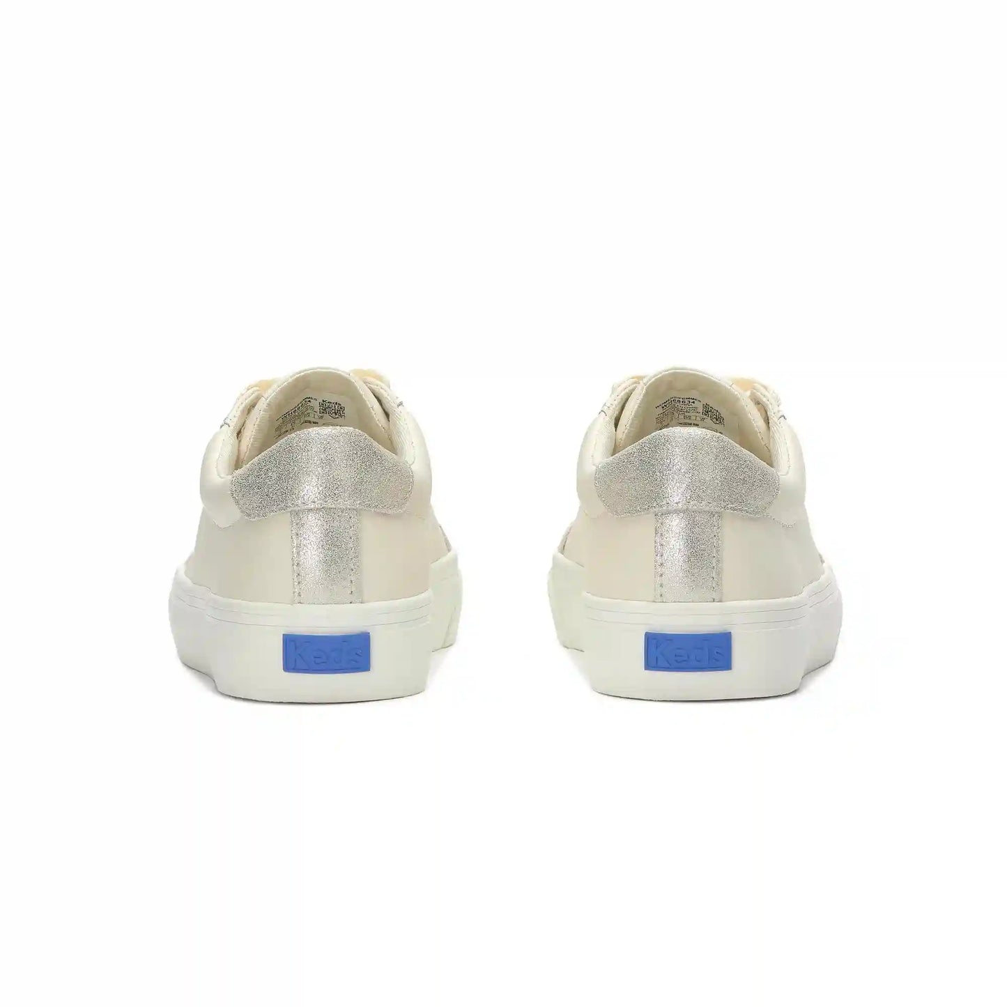Jump Kick T-Toe Leather/Glitter Suede Lace Up
