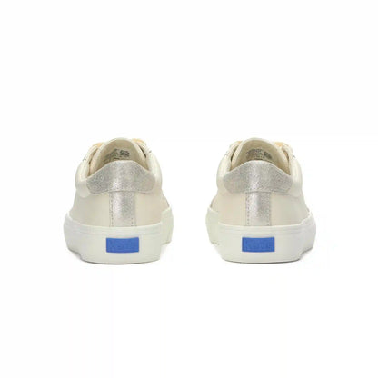 Jump Kick T-Toe Leather/Glitter Suede Lace Up