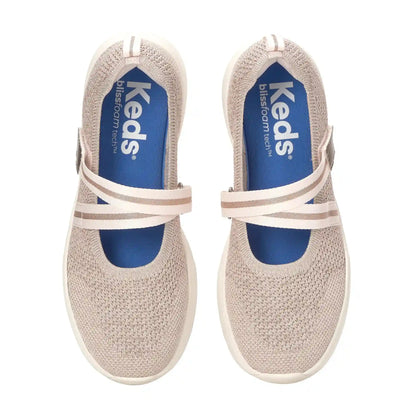 BlissWalk Mary Jane Engineered Knit