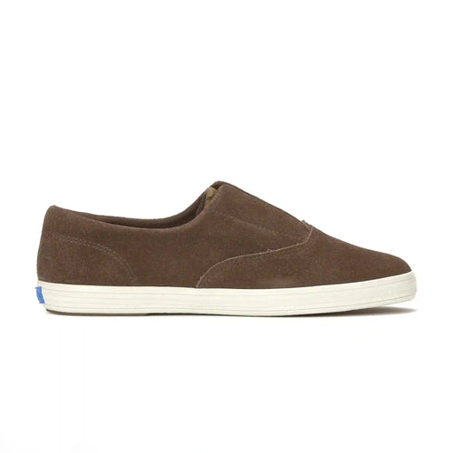 Champion Round Toe Suede Slip-On