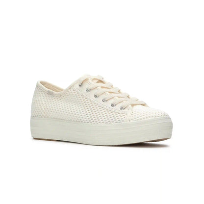 Triple Kick Cotton Mesh Lace Up