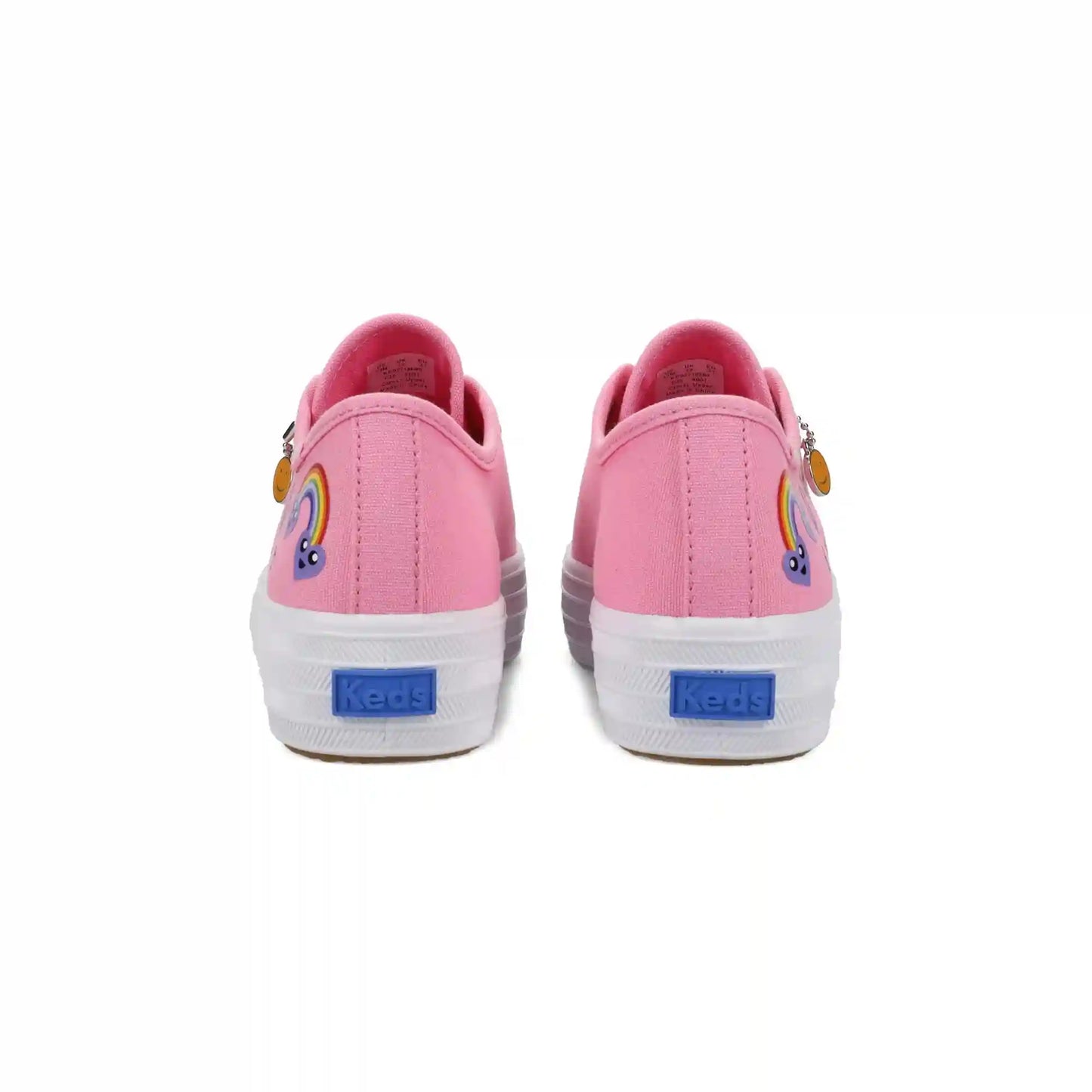 Big Kids Triple Up Emoji Print Lace-Up