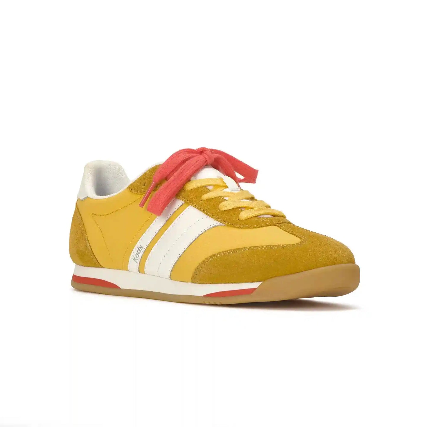 Revival Nylon/Suede Lace-Up