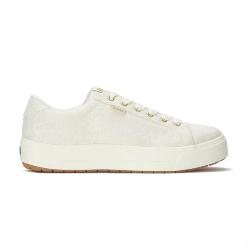 Park Lurex Textile Lace-Up