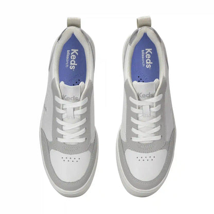 Skyler II Leather Metallic Heel Lace Up