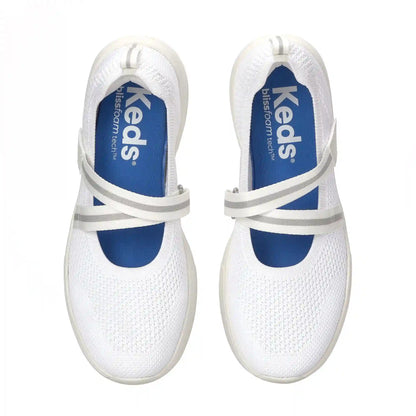 BlissWalk Mary Jane Engineered Knit