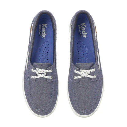 Center III Boat Chambray Slip-On
