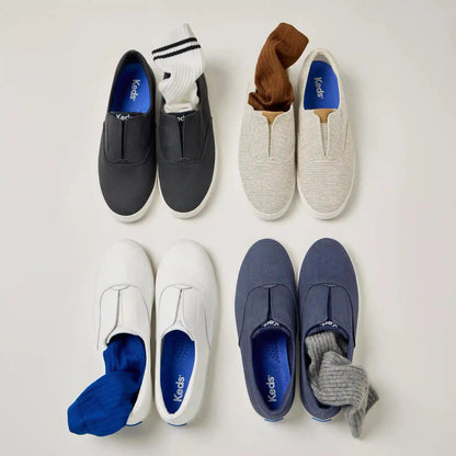 Champion Round Toe Seed Stripe Slip On