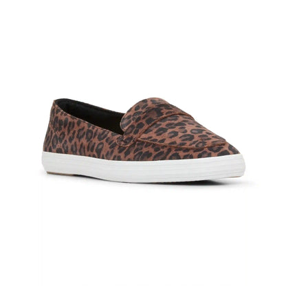 Square Toe Loafer Jaguar Printed Suede